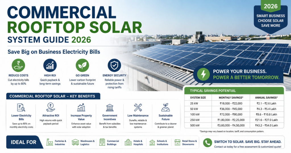 commercial solar system cost in jaipur